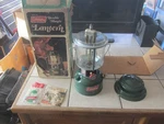 Coleman 220j195 2/74 Double Mantle Metal/glass Usa New Old Stock Never Assembled. Fixed Price $89.99.