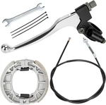 Yoxufa Mini Bike Brake Lever Kit Drum Cable Shoes Replacement For Coleman. Fixed Price $23.78.