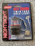Vintage Nos 5345b705 Coleman Black? Key Chain W/battery. Fixed Price $16.80.