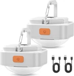 Rechargeable Camping Lights 2 Pack Portable Led Tent Lantern. Fixed Price $15.27.