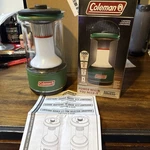 Coleman 1000 Lumens Led Outdoor Camping Light Lantern With Batteryguard, Green. Fixed Price $25.99.