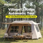Sonuto 3-8 Person Automatic Camping Tent, Quick Setup Ridge Waterproof Dou. Fixed Price $345.99.
