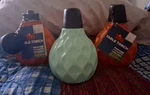 Tiki Pink & Blue Glass Outdoor Table Torches 3 Pack. Fixed Price $50.00.