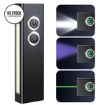 Zewdov 1300lm Edc Pocket Flashlight, 5-in-1 (spotlight/uv/green Balck. Fixed Price $53.17.