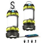 2 Pack Led Camping Lantern Flashlight Rechargeable, Consciot Portable Torch W.... Fixed Price $45.81.