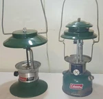 Coleman Lanterns Lot Of 2 / 1 Propane, Fuel Oil. Fixed Price $20.00.
