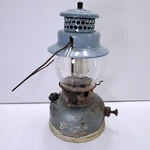Vintage Jc Higgins Lantern Model 710.74000 Sears Blue Single Mantle Gas Usa. Fixed Price $85.95.