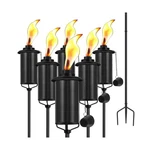 Zszmfh 6 Pack Metal Torch For Outside, 16oz Outdoor Gar... Fast Ship. Fixed Price $72.99.