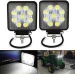 (2) 27w 2300 Lum High Power Led Work Light Lamps For Suv 4x4 Truck Tractor Boat. Fixed Price $29.44.