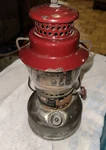 American Gas Machine Agm Vintage Model 3016 Lantern With Intact Coleman Globe. Fixed Price $94.00.
