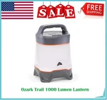 Ozark Trail 1000 Lumen Lantern - Led Camping Light, 275-hour Runtime, Portable. Fixed Price $19.50.