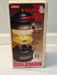 Vtg Coleman 288a700 Cl2 Two Mantle Gas Lantern Green New In Box. Fixed Price $80.00.