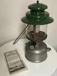 Vintage Coleman Lantern Model 237 Empire With Manual Green No. 237-299. Fixed Price $349.99.