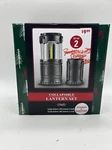 Collapsible Lanterns, Set Of Two, 7 In. And 5 In., 280 Lumens Each, New In Box. Fixed Price $9.99.