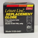 Nos New Vintage Coleman Leisure Line Lantern Globe For 5130-700 Model 5130-0481. Fixed Price $25.95.