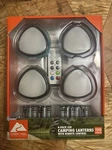 Ozark Trail 4-pack 120lumens Led Camping Puck Lantern Lights With Remote Control. Fixed Price $15.00.