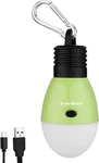 Everbrite Rechargeable Camping Light,portable Tent Lantern,3 Lighting Green. Fixed Price $12.44.