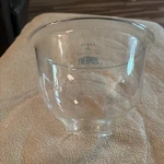 Inverted Thermos Gas Lantern Globe Pyrex No. 703 Nos New. Fixed Price $62.50.