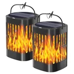 Solar Lanterns Outdoor Waterproof, Flickering Flames Lights Han.... Fixed Price $42.27.