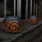 2-pack Solar Table Lights Outdoor Dancing Flickering Flame Lamp Ip44 Waterproof. Fixed Price $70.09.