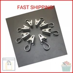 Coideal Small Curtain Clips Hooks, 25 Pack Stainless Steel Awning Light Hanging. Fixed Price $10.10.