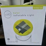 Unused Mpowerd Luci Outdoor 2.0 Solar Charged Inflatable Lantern - Not Electric. Fixed Price $14.99.