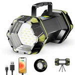 Rechargeable Flashlights Camping Lantern,6 Modes Led Bright Flashlight 3000ma.... Fixed Price $24.93.