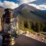 Weatherrite 15 Led Lantern Warm White Light Bronze Battery Powered Hl-20c. Fixed Price $19.99.
