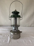 Vintage 1950 Coleman Model 220d Dual 2 Mantle Chrome Camping Lantern B-50. Fixed Price $55.00.