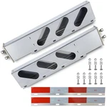 Stainless Steel Mud Flap Hanger With 4 Light Cutouts Aluminum Reflectors,. Fixed Price $146.23.