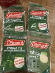 Lot Of 4 - 4-pack Coleman String Tie Sock Style #21 Mantle Nos 21a104. Fixed Price $23.99.