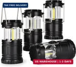 Kpkjoo Lantern Collapsible Camping Light, Battery Operated Lanterns Led Super Br. Fixed Price $25.82.