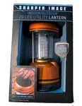 New Sharper Image 20 Led Lantern Dual Powered Battery/ac Indoor Outdoor Orange. Fixed Price $19.99.