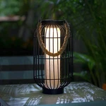 Pearlstar Large Solar Powered Lantern Outdoor-heavy Duty Metal Hanging Lights.... Fixed Price $57.23.