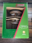 Coleman Perfect Flow Vintage Two Mantle Propane Lantern. Fixed Price $45.00.