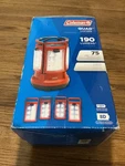 Coleman Quad Lantern, 190 Lumens, Led Flashlight, Open Box. Fixed Price $22.00.