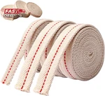 Pengxiaomei 19.5 Foot / 3 Rolls Cotton Oil Lamp Wick, Replacement Lanterns W. Fixed Price $11.71.