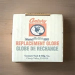 Century Lantern Replacement Globe 8981 Schott Suprax For Germany. Fixed Price $20.00.
