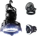 Odoland Portable Led Camping Lantern With Ceiling Fan - 7 X 6 6", Black. Fixed Price $35.12.