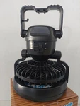 Happy Camper 2-in-1 Led Tent Ceiling Fan Flashlight Lantern Camping Tested. Fixed Price $19.95.