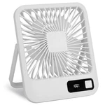 Imountek Usb Rechargeable Mini Cooling Fan Desktop/wall Mount With Lcd Display. Fixed Price $13.55.