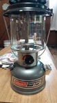 Coleman Powerhouse Dual Fuel Lantern Gray W/ 2 Mantles & Filter Funnel. Fixed Price $75.00.
