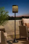 Sunjoy 59" Solar Powered Led Patio Lamp With Battery, 11 L X 59.7 H. Fixed Price $110.00.