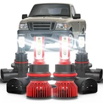 For Ford Ranger 2001-2011 4pcs Super Bright White 9007 High Low Beam And 9145.... Fixed Price $64.61.