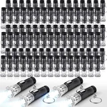 Jexine 100 Pcs Mini Flashlight Keychain Bulk Torch Keyring Flashlights Led Sm.... Fixed Price $44.68.