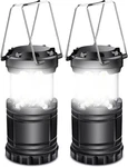 Extrastar 2 Pack Led Battery Operated Lights, Portable Survival Pcs, Black. Fixed Price $14.52.
