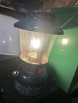 Vintage 1977 Blue Coleman Lantern No 321c. Fixed Price $175.00.