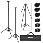 Boat Cover Support Poles 33 -66 Adjustable Tripod Base 2 Pack Em-bcsps Emart. Fixed Price $104.99.