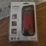 Eton Red Self-powered Crank-powered Clipray Ncr100r Sng. Fixed Price $20.00.