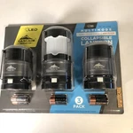 Multi-mode Led Pop-up 3 Pack Lantern/flashlight Compact Collapsible Cascade. Fixed Price $18.00.